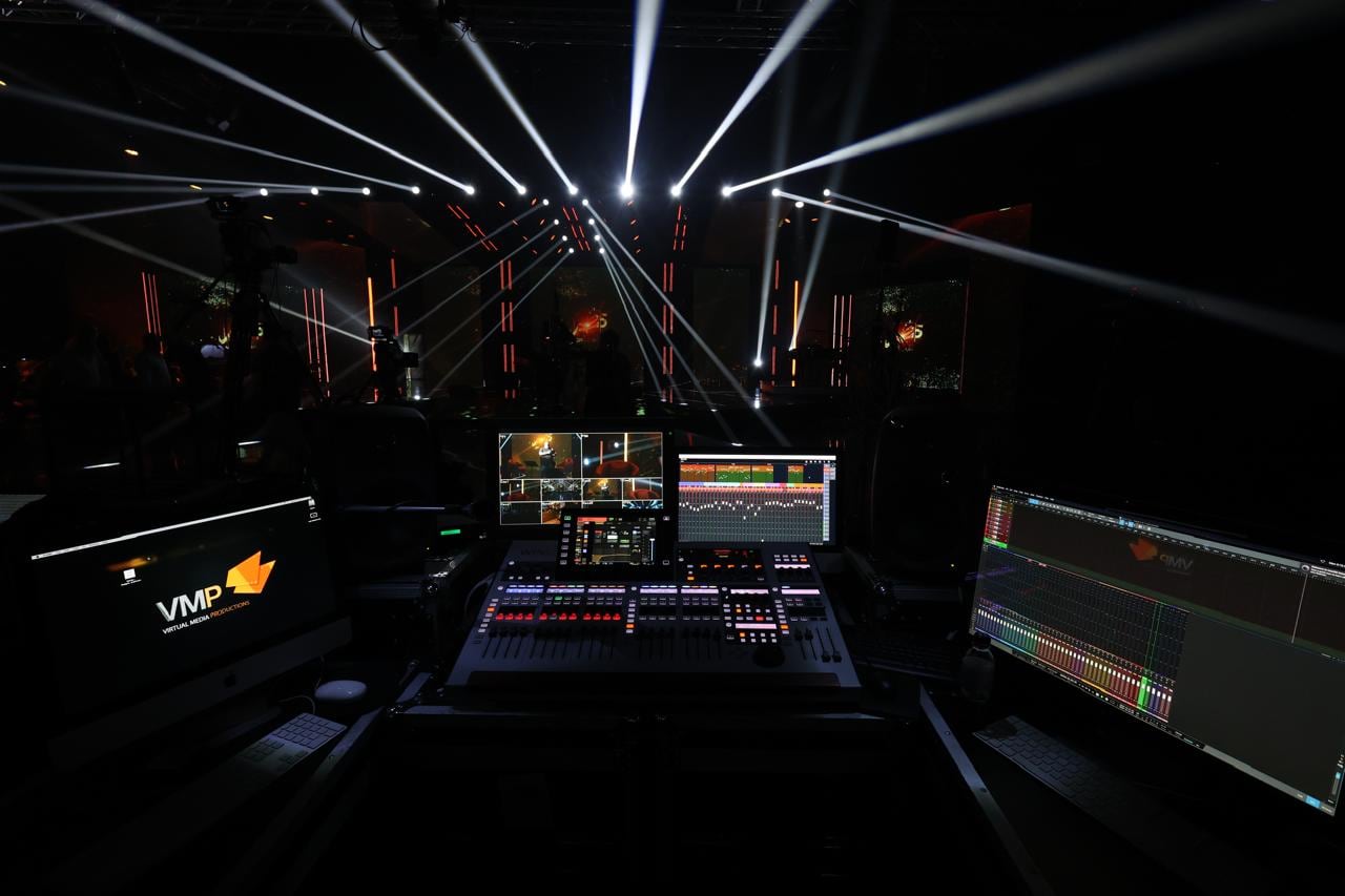 VMP live event broadcast